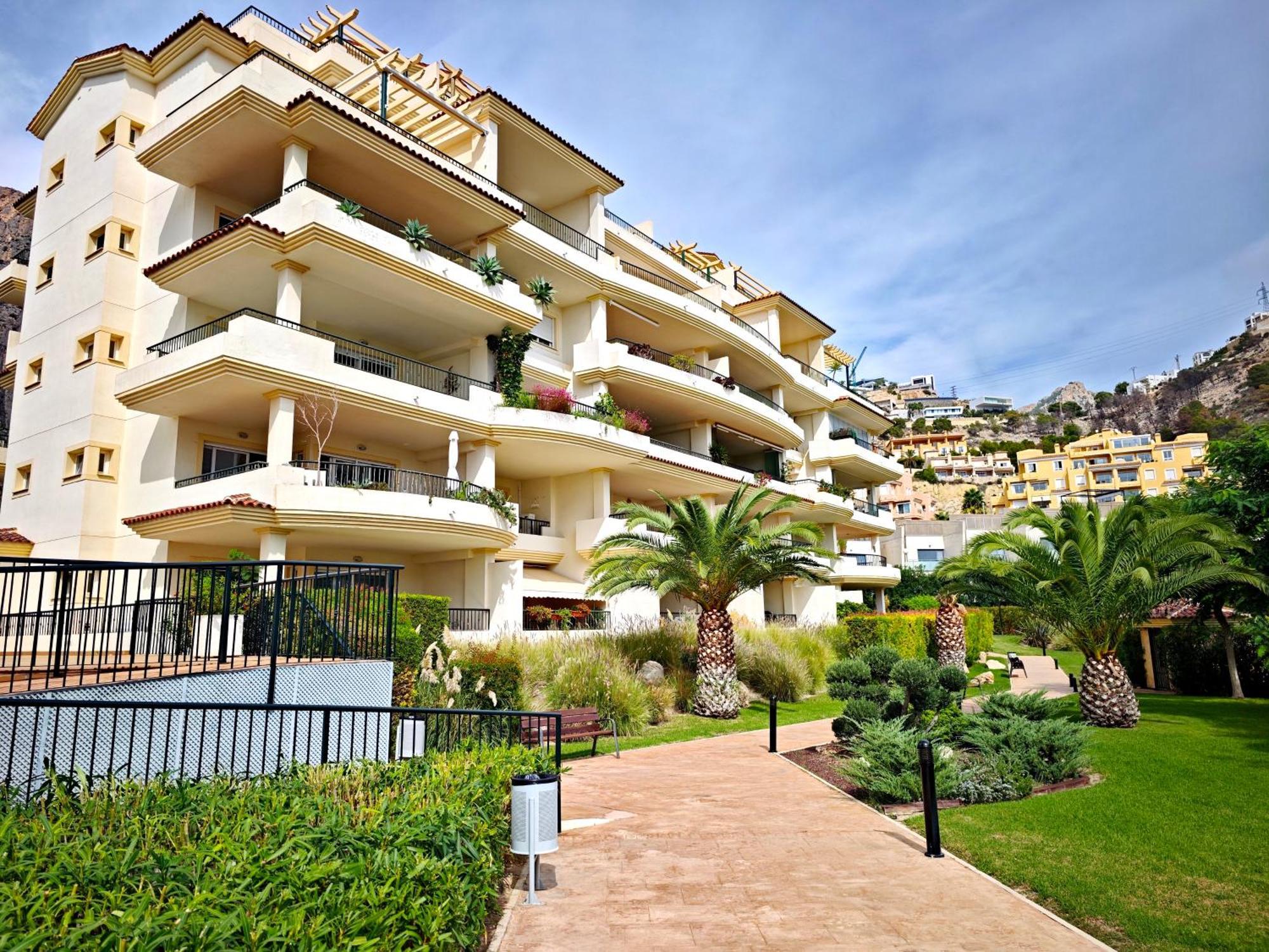 Oasis Beach Apartman Altea Kültér fotó